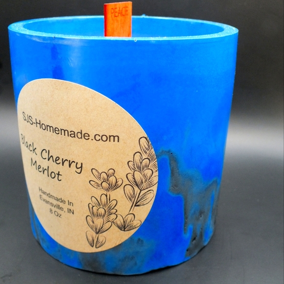 Handmade Concrete Vessel Candles - Picture 1 of 1